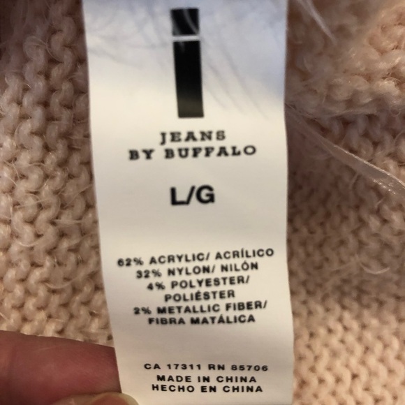 I JEANS by BUFFALO Blush Pink Sweater - Picture 6 of 6